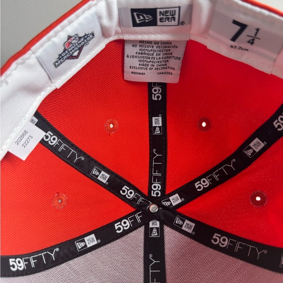 Round Rock Express 59FIFTY Fitted Hat – Orange & Brown – New Era – Size 7 1/4 - Picture 6 of 7